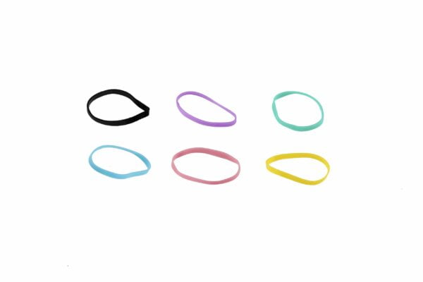 Joy Fashion 40 Pcs Colored Rubber Hairbands