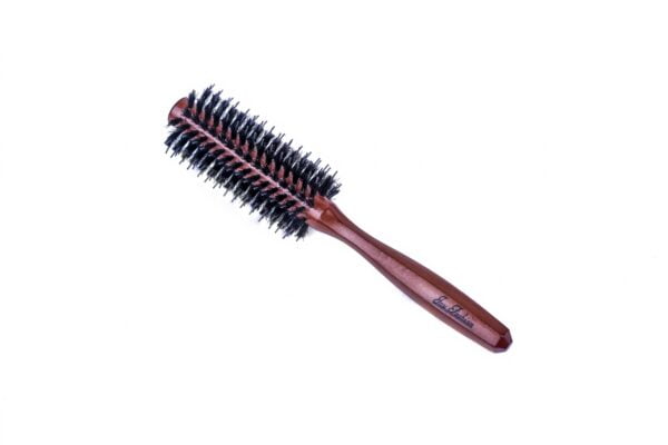 Joy Fashion Rosewood Styling Round Brush with Boar and Nylon Bristles