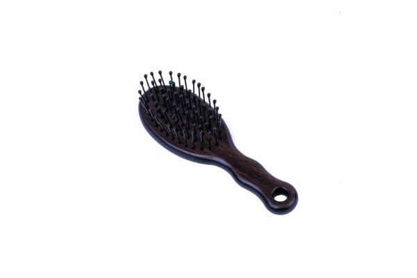 Joy Fashion Mini Oval Hair Brush with Nylon Bristles - Image 2