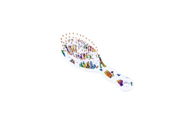 Joy Fashion Mini Oval Hair Brush with Nylon Bristles - Image 8