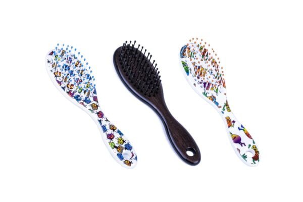 Joy Fashion Kids Oval Hairbrush with Nylon Bristles