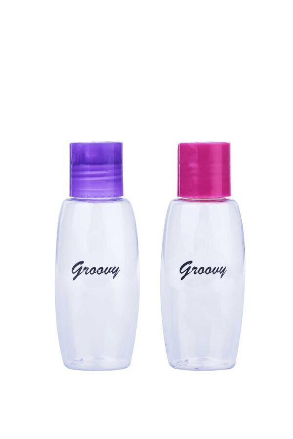 Groovy 80 ML Shampoo/Conditioner Dispenser Bottle