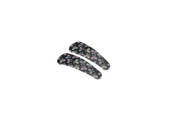 Joy Fashion Colorful Butterfly Prints Snap Hair Clip - Image 8