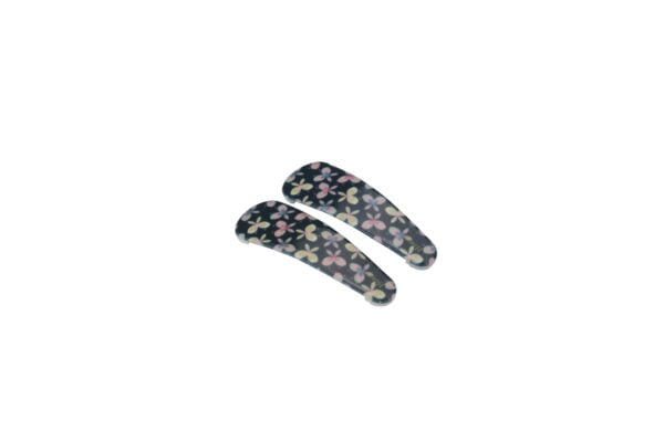 Joy Fashion Colorful Butterfly Prints Snap Hair Clip - Image 6