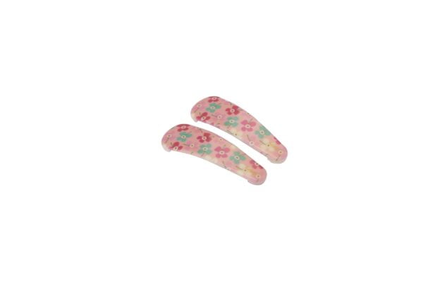 Joy Fashion Colorful Butterfly Prints Snap Hair Clip - Image 3