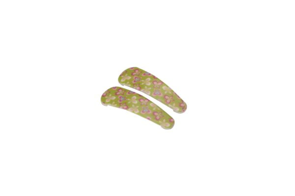 Joy Fashion Colorful Butterfly Prints Snap Hair Clip - Image 2