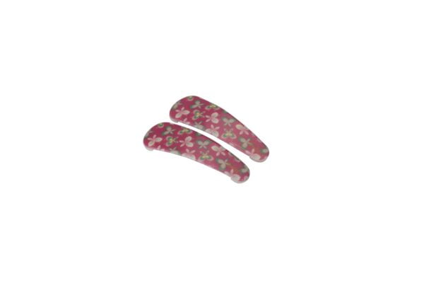 Joy Fashion Colorful Butterfly Prints Snap Hair Clip - Image 14