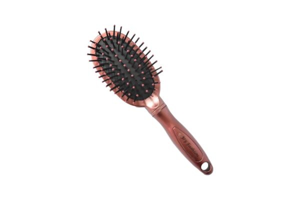 Joy Fashion Metallic Finish Oval Cushion Brush - Image 5