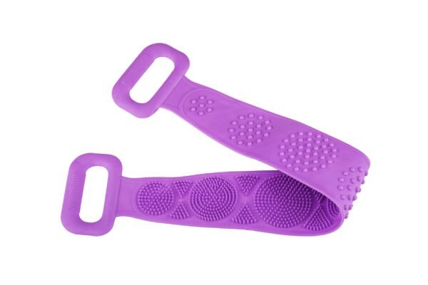 Groovy Silicone Back Bath Scrub Belt - Image 3