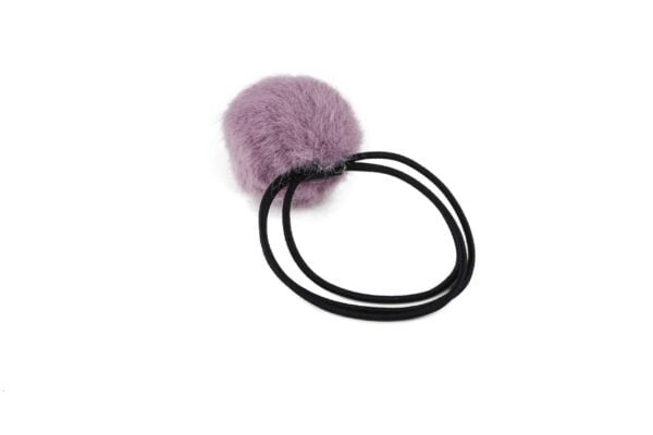 Joy Fashion Fur Ball Hair Tie - Image 5