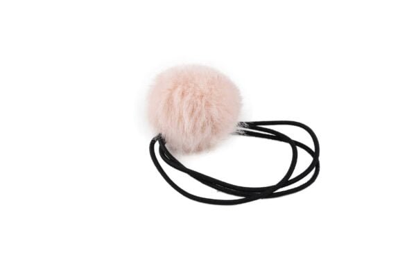 Joy Fashion Fur Ball Hair Tie - Image 2