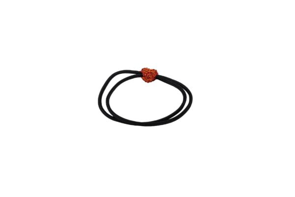 Joy Fashion Hair Tie with Heart Charm - Image 2