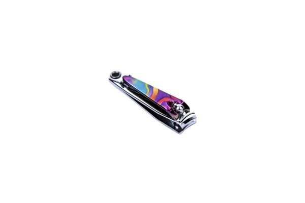 Groovy Printed Lever Chrome Nail Clipper with File