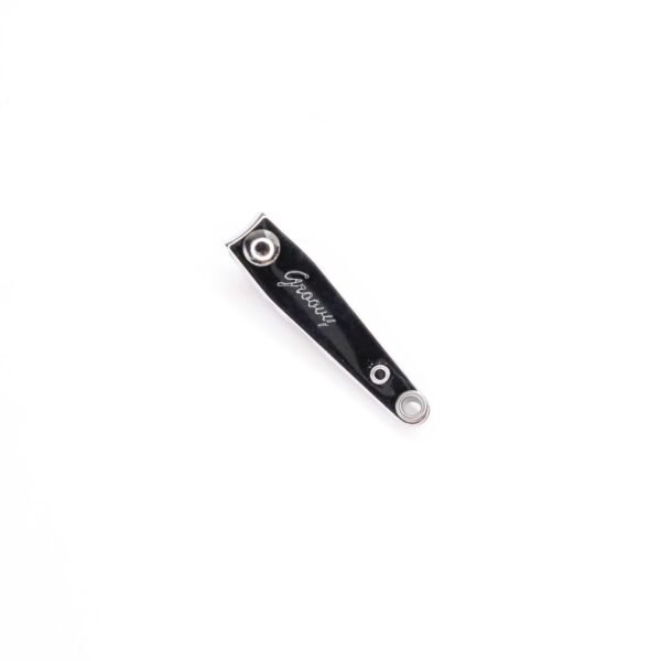 Groovy Printed Lever Chrome Nail Clipper with File - Image 3