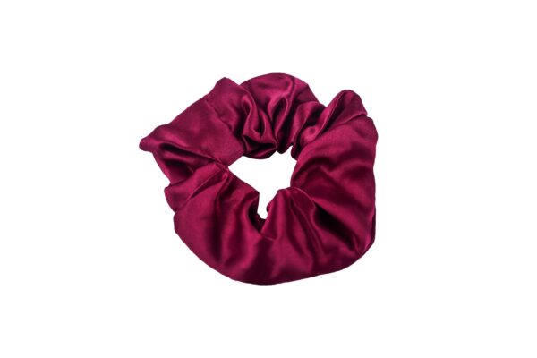 Groovy Satin Fabric Scrunchie - Image 3