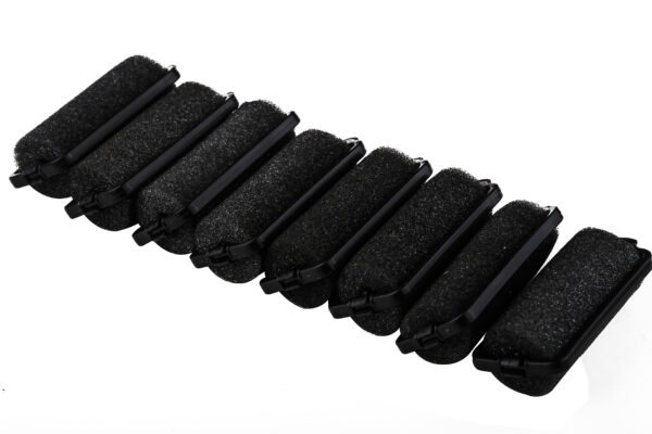 Groovy Medium Sponge Foam Hair Curler Rollers - Pack of 8 - Image 2