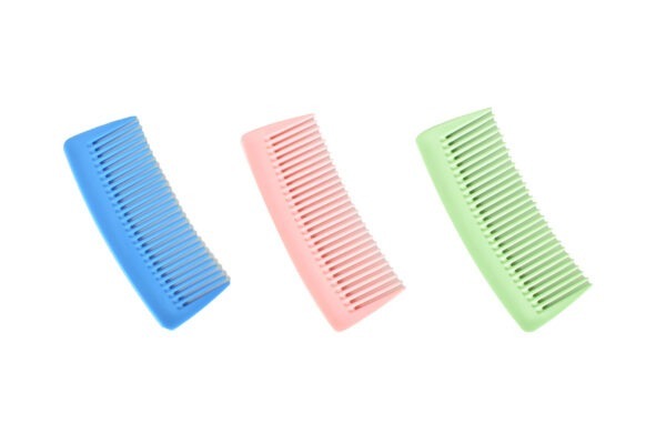 Groovy Handy Curvy Solid Color Hair Comb