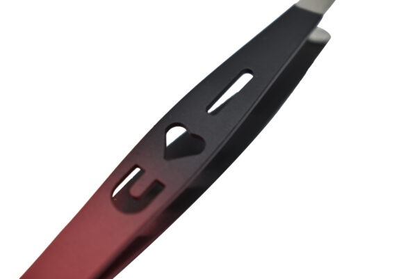 Groovy 2 Tone Matte Finish Hair Removal Tweezers - Image 4