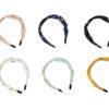 Joy Fashion Floral Print Knot Wide Headband