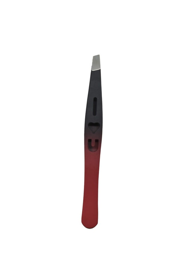 Groovy 2 Tone Matte Finish Hair Removal Tweezers - Image 5