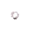 Joy Fashion Shimmer Ribbon Stone Charm Hair Tie - Image 6