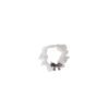 Joy Fashion Shimmer Ribbon Stone Charm Hair Tie - Image 4