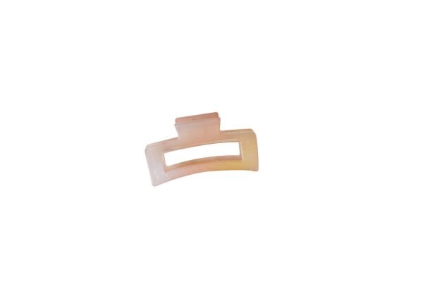 Joy Fashion Rectangle Glossy Gradient Hair Clam Clip - Image 2