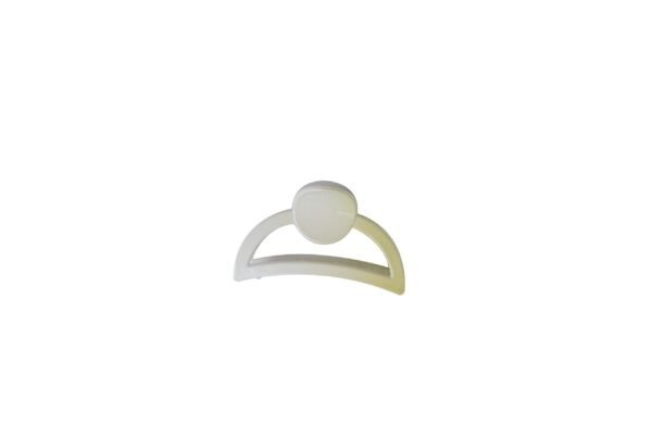 Joy Fashion 2 Tone Oval Hair Clam With Round Tip - Image 2