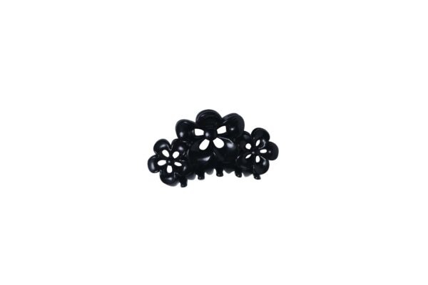 Joy Fashion Flower Design Black Hair Clam Clip - Image 3