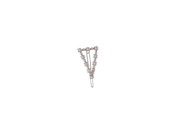 Joy Fashion Geometric Pearl Hair Clip - Image 3