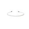 Joy Fashion 1 Layered Pearl Headband With Center Stones - Image 2