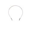 Joy Fashion 1 Layered Pearl Headband With Center Stones