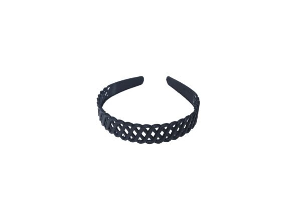 Joy Fashion Wavy X Design Rubber Finish Headband