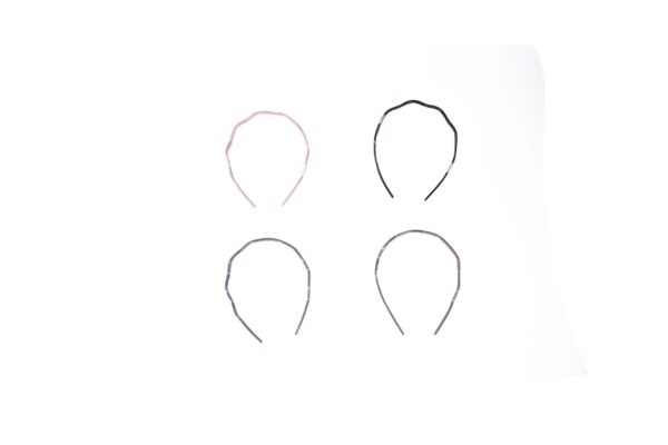 Joy Fashion Solid Color Plastic Headband