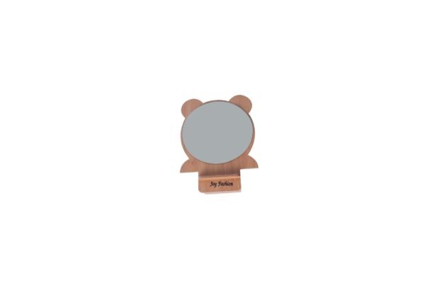 Joy Fashion Bear Wooden Mirror With Detachable Stand - Image 2