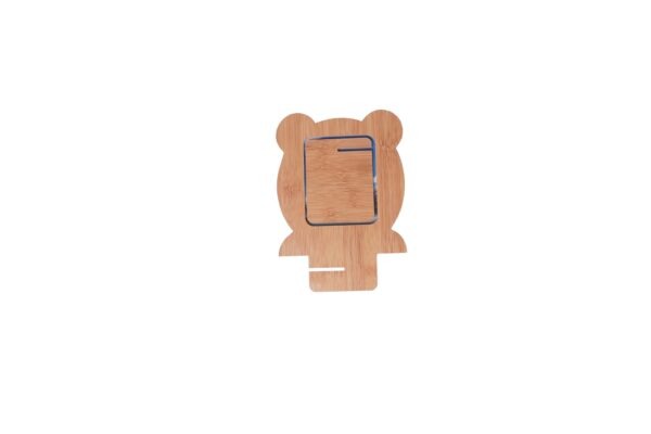 Joy Fashion Bear Wooden Mirror With Detachable Stand - Image 3