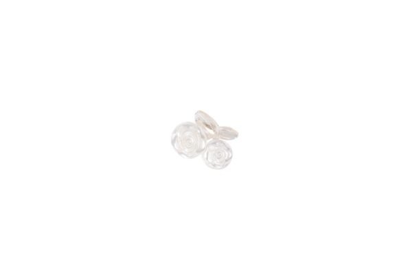 Joy Fashion 2 Flower Pearl Hair Clam - Image 2