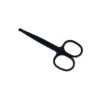 Groovy Professional Stainless Rounded Tip Black Trimming Scissors Nose Facial Hair Mustache Beard
