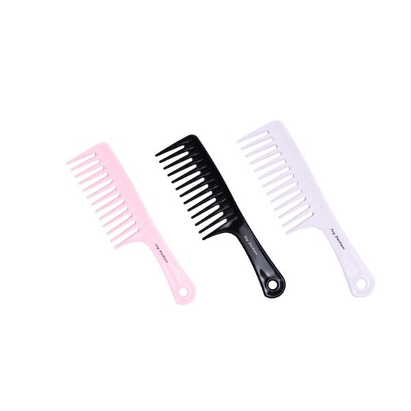 Joy Fashion Large Wide Tooth Bath Comb Suklay With Handle