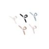 Joy Fashion Glossy Arc Shaped Hair Clamp Claw Clip With Double Pearls Hair Accessories