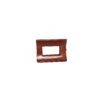 Joy Fashion Glossy Rectangle Wood Finish Small Hair Clamp Claw Clip Hair Accessories - Image 4