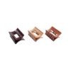 Joy Fashion Glossy Rectangle Wood Finish Small Hair Clamp Claw Clip Hair Accessories